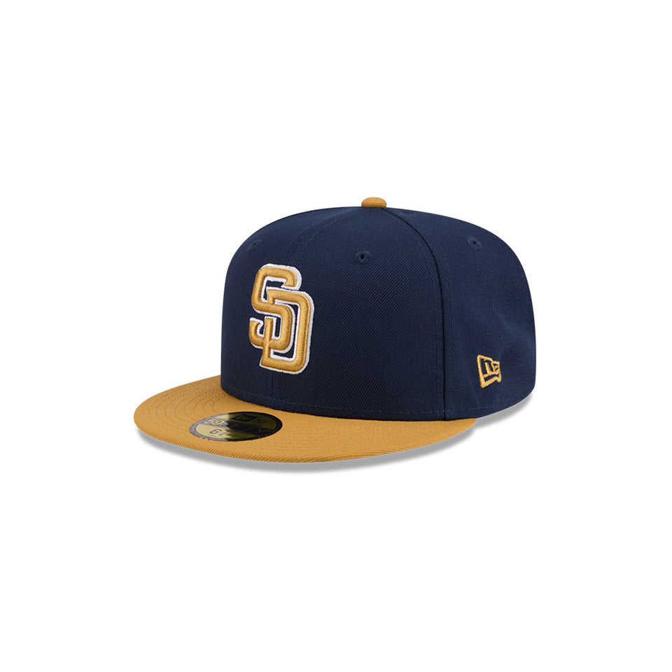 59FIFTY 2-Tone Color Pack サンディエゴ・パドレス ネイビー ブラウン