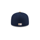 59FIFTY 2-Tone Color Pack サンディエゴ・パドレス ネイビー ブラウンバイザー