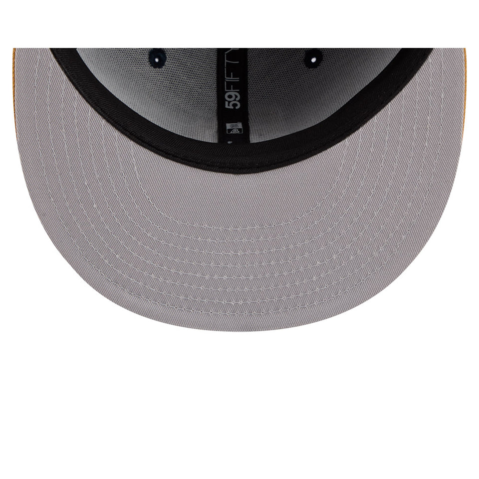 59FIFTY 2-Tone Color Pack サンディエゴ・パドレス ネイビー ブラウンバイザー