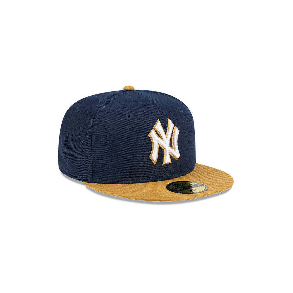 59FIFTY 2-Tone Color Pack ニューヨーク・ヤンキース ネイビー ブラウンバイザー
