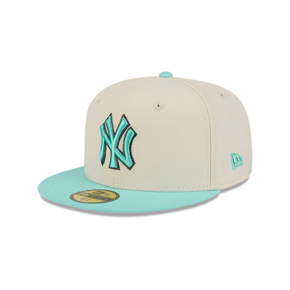 59FIFTY 2-Tone Color Pack ニューヨーク・ヤンキース クローム ミント