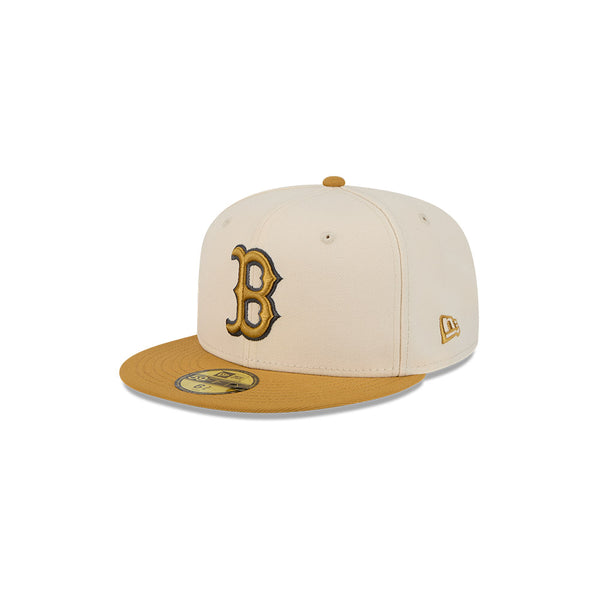 ◆4262 NEWERA　ゴーストバスターズ　ベージュ　キャップ 59FIFTY 2-Tone Color Pack ボストン・レッドソックス ベージュ