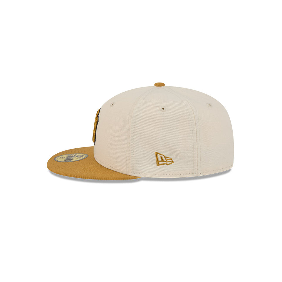 59FIFTY 2-Tone Color Pack ニューヨーク・ヤンキース ベージュ ブラウンバイザー