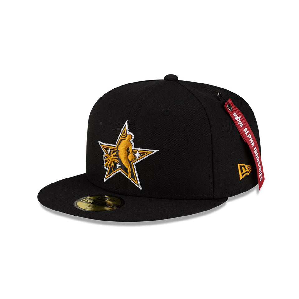 59FIFTY Alpha Industries x NBA All-Star Game 2026 ブラック