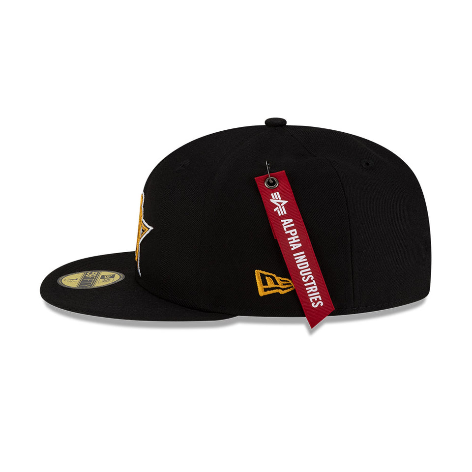 59FIFTY Alpha Industries x NBA All-Star Game 2026 ブラック