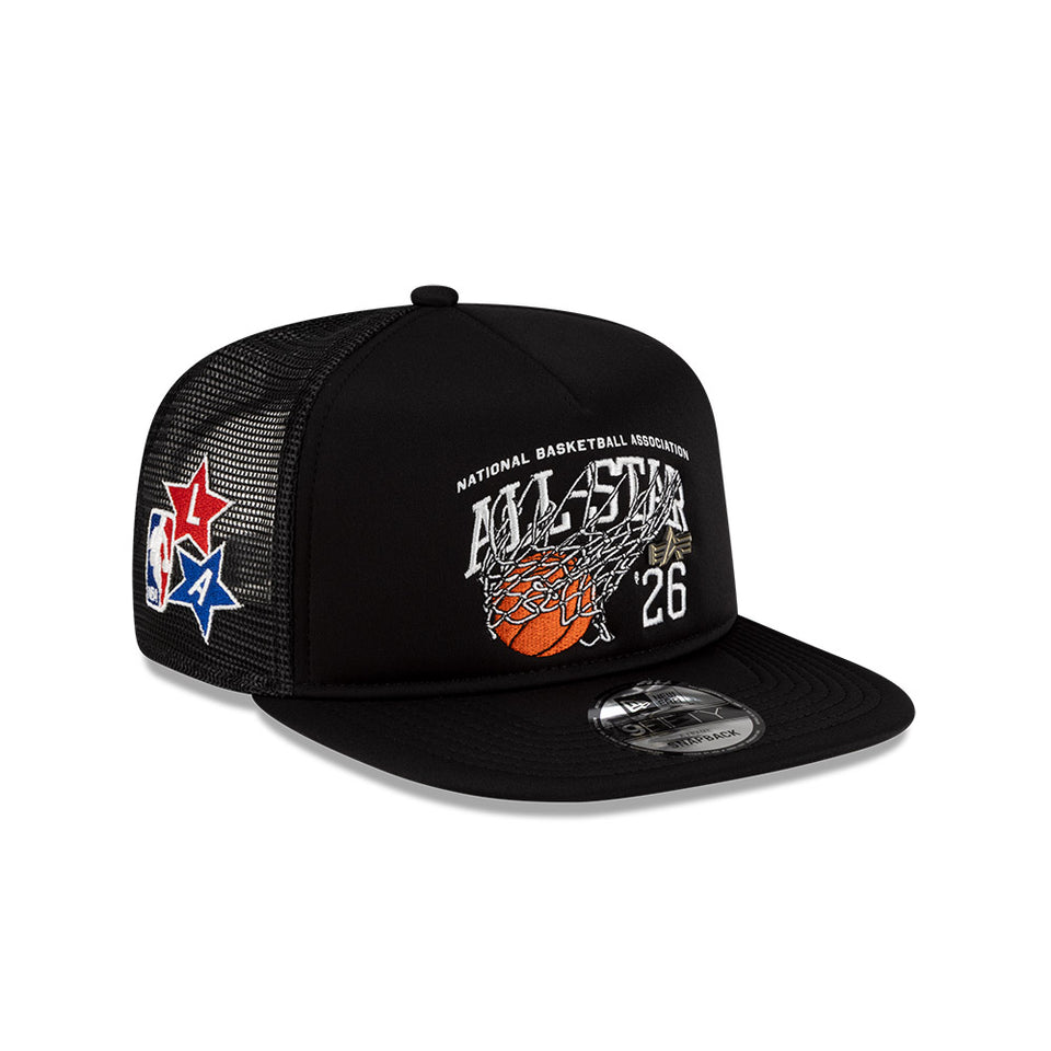 9FIFTY A-Frame トラッカー Alpha Industries x NBA All-Star Game 2026 ブラック