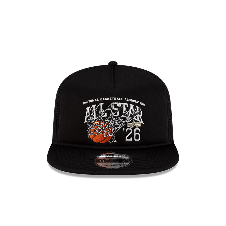 9FIFTY A-Frame トラッカー Alpha Industries x NBA All-Star Game 2026 ブラック