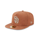 59FIFTY A-Frame Quilted サンディエゴ・パドレス ブラウン