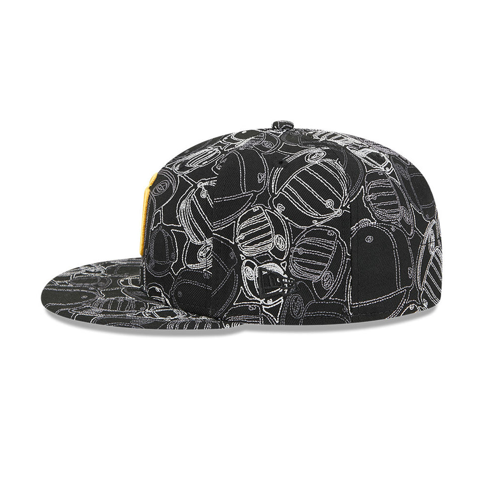 59FIFTY Cap Scramble サンディエゴ・パドレス ブラック | ニューエラ
