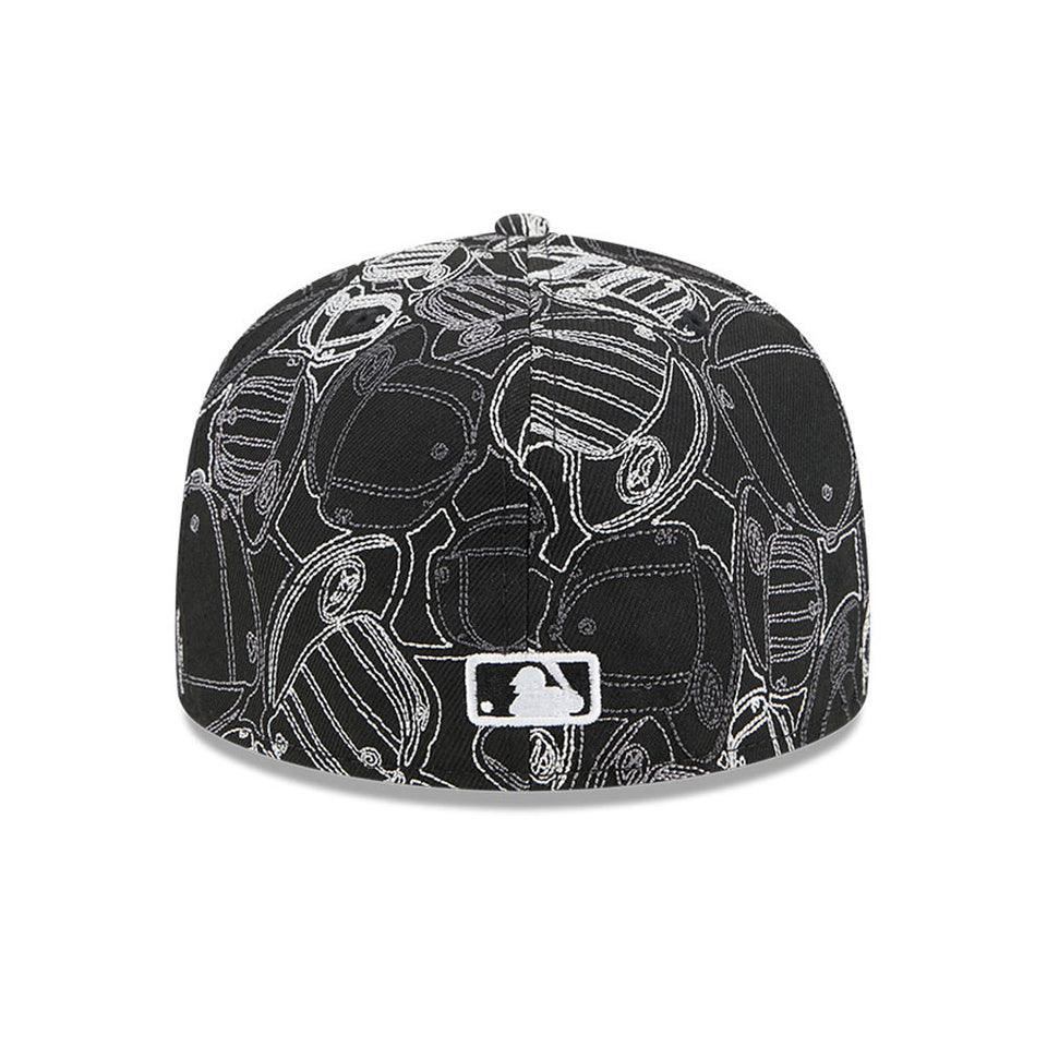 59FIFTY Cap Scramble サンディエゴ・パドレス ブラック