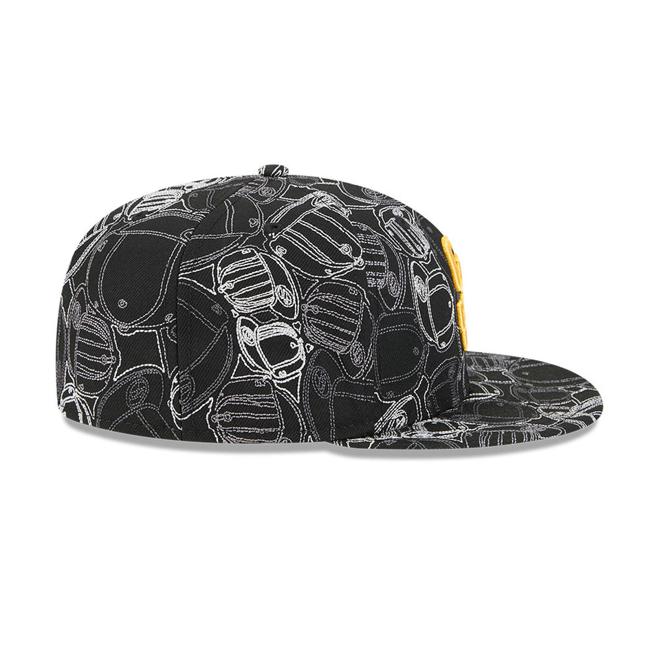 59FIFTY Cap Scramble サンディエゴ・パドレス ブラック | ニューエラ