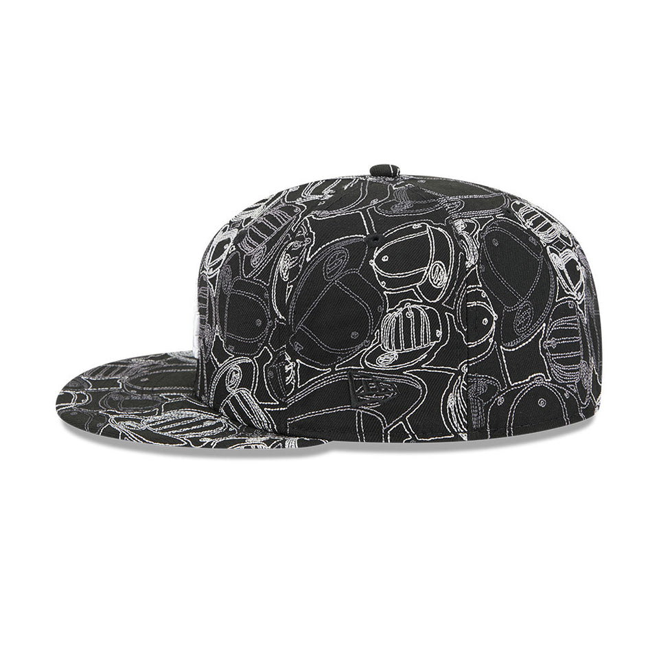 59FIFTY Cap Scramble ロサンゼルス・ドジャース ブラック
