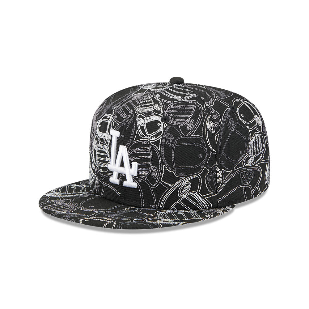 59FIFTY Cap Scramble ロサンゼルス・ドジャース ブラック