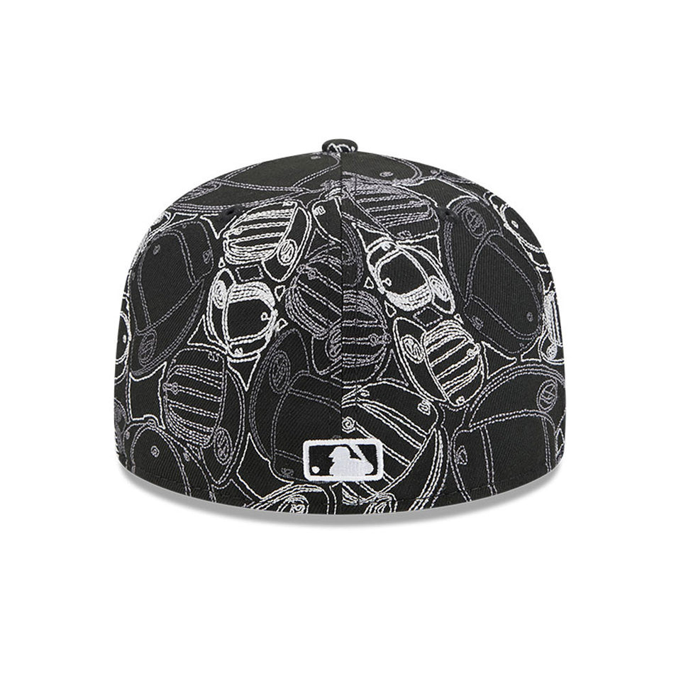 ロサンゼルス・ドジャース 59FIFTY Cap Scramble ロサンゼルス・ドジャース ブラック