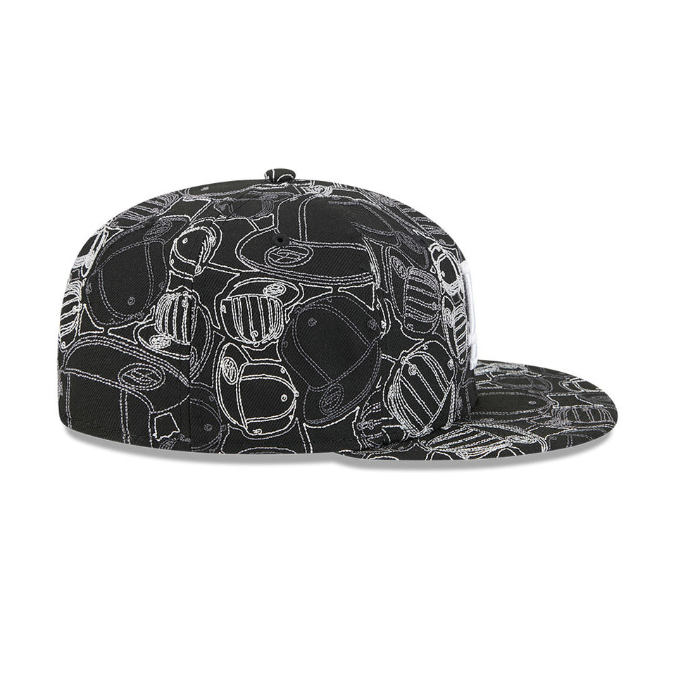 59FIFTY Cap Scramble ロサンゼルス・ドジャース ブラック