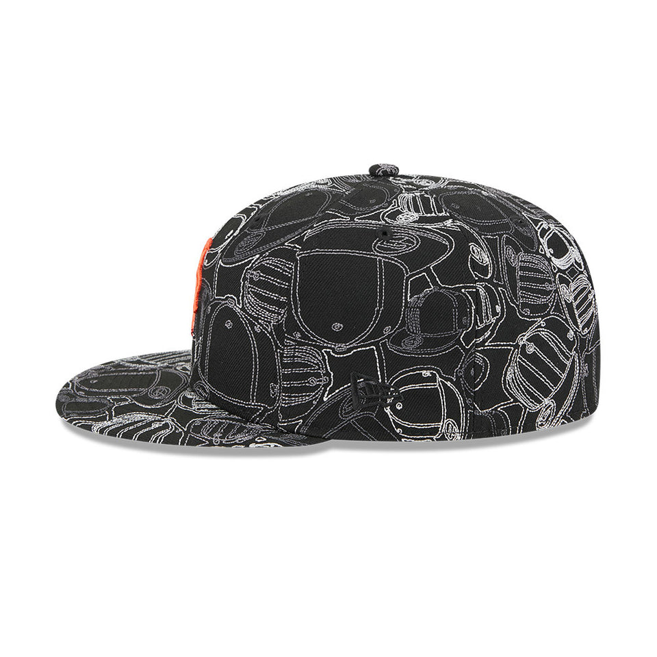 59FIFTY Cap Scramble ニューヨーク・メッツ ブラック