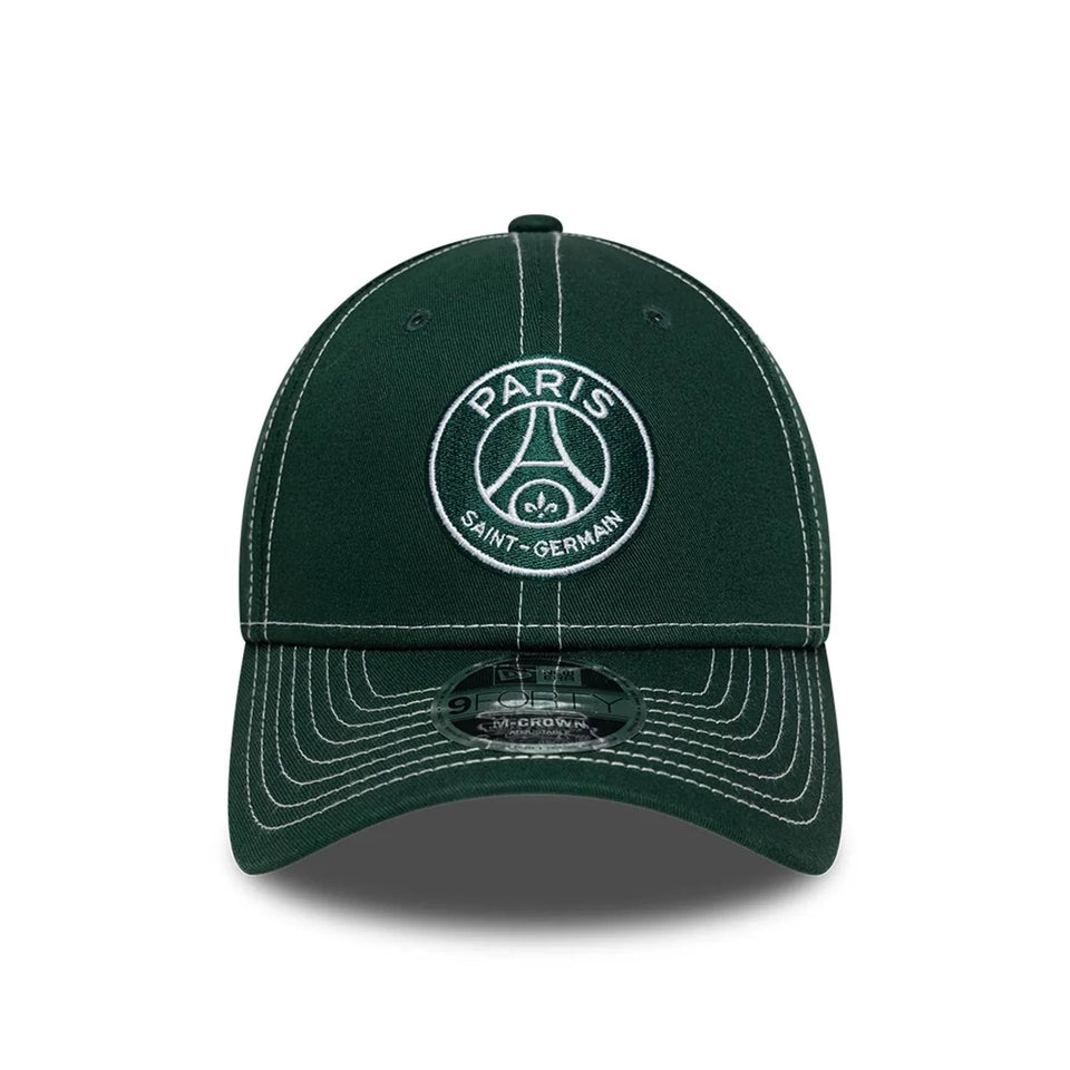 9FORTY Paris Saint-Germain Pop Stitch ダークグリーン | ニューエラ