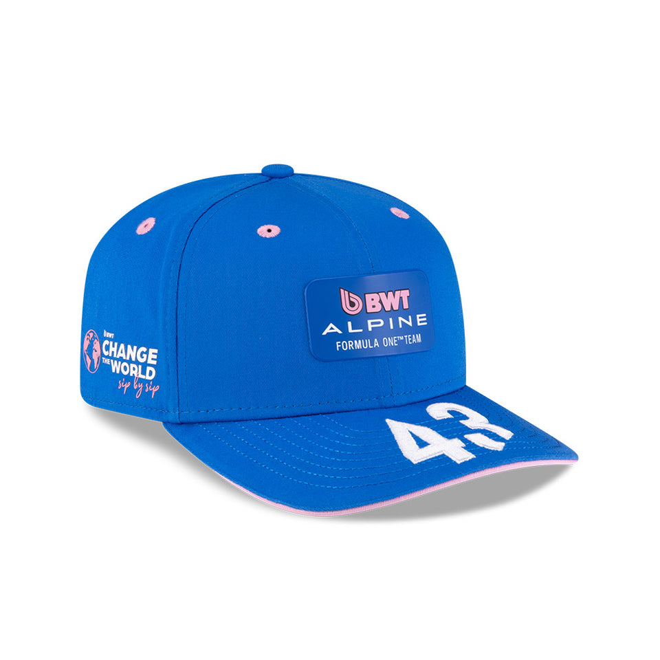 9SEVENTY ストレッチスナップ BWT Alpine Formula One Team BWT・アルピーヌ・フォーミュラワン・チーム Franco Colapinto 43 ブルー