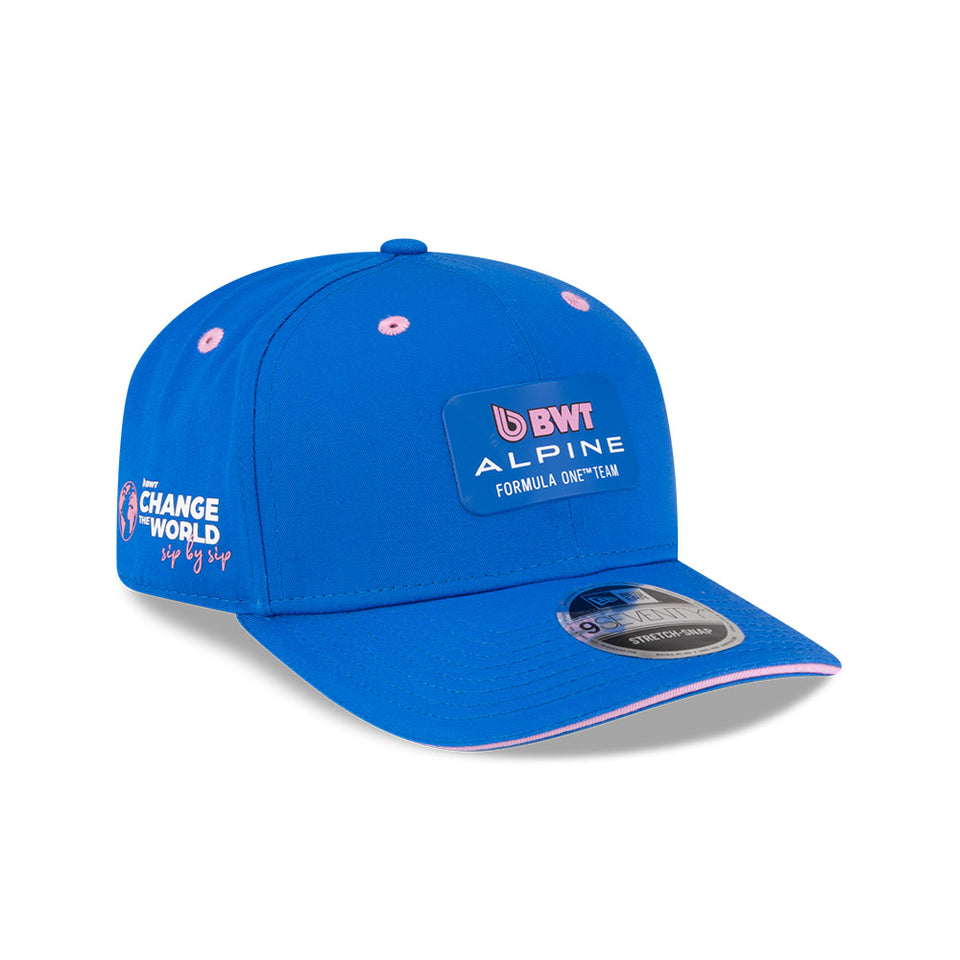 9SEVENTY ストレッチスナップ BWT Alpine Formula One Team BWT・アルピーヌ・フォーミュラワン・チーム ブルー