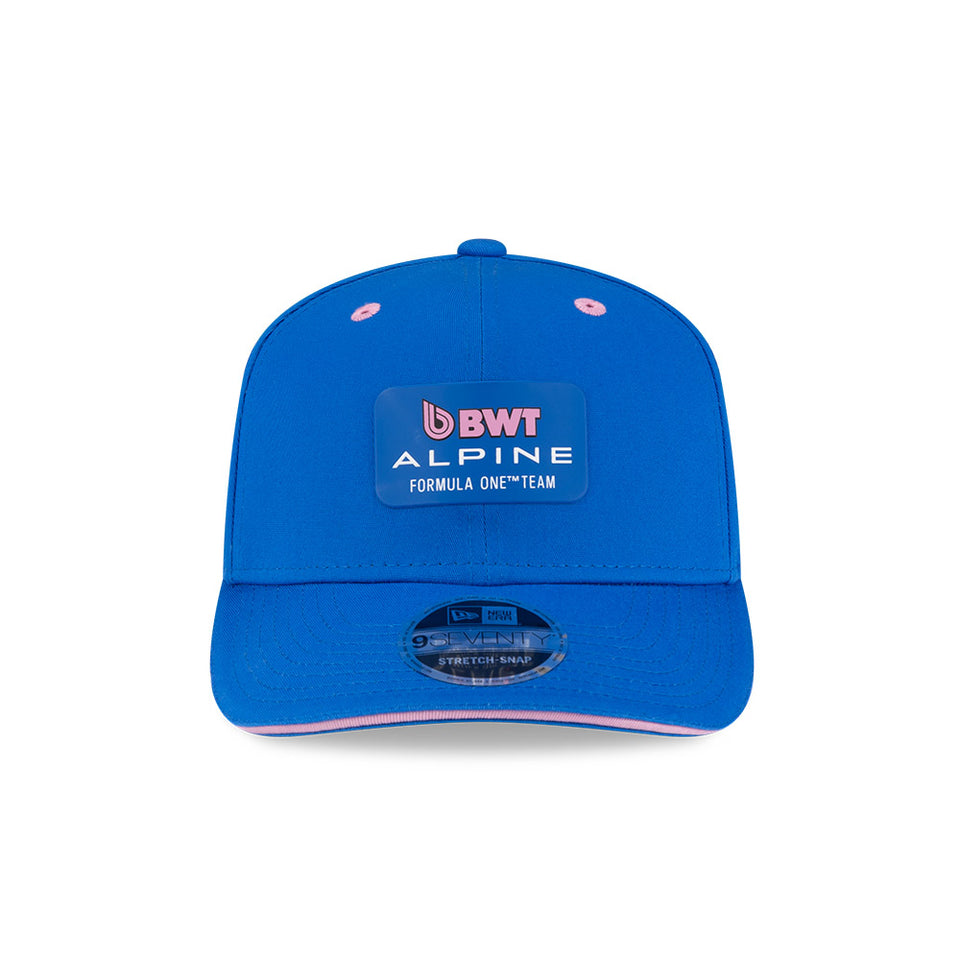 9SEVENTY ストレッチスナップ BWT Alpine Formula One Team BWT・アルピーヌ・フォーミュラワン・チーム ブルー