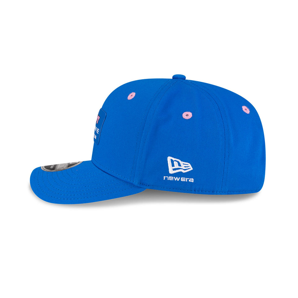 9SEVENTY ストレッチスナップ BWT Alpine Formula One Team BWT・アルピーヌ・フォーミュラワン・チーム ブルー
