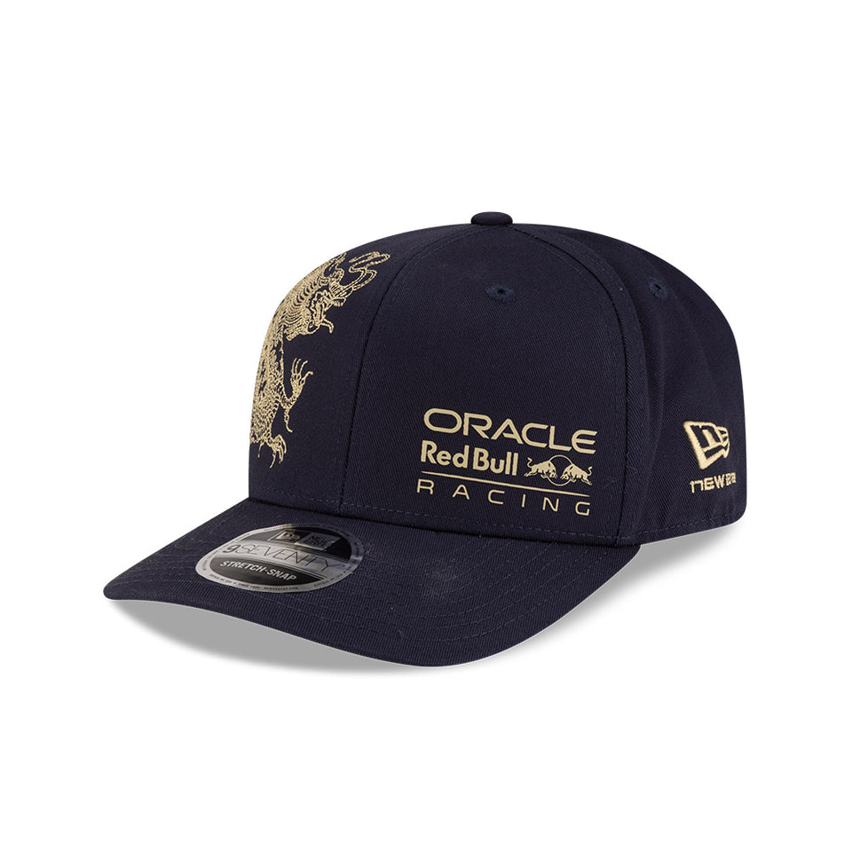9SEVENTY ストレッチスナップ Oracle Red Bull Racing オラクル・レッドブル・レーシング China Race Special ネイビー