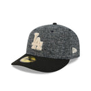 PC 59FIFTY Tweedy Cotton ロサンゼルス・ドジャース ブラック