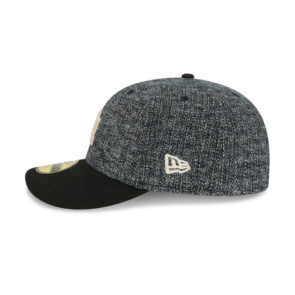 PC 59FIFTY Tweedy Cotton ロサンゼルス・ドジャース ブラック