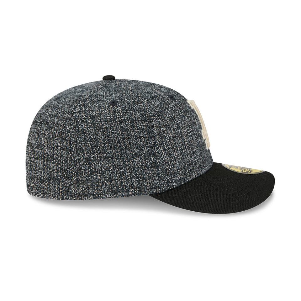 PC 59FIFTY Tweedy Cotton ロサンゼルス・ドジャース ブラック