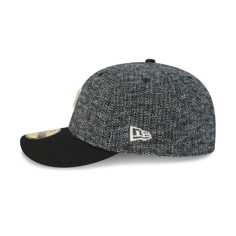 2個セット アメリカ製 ヴィンテージ cap ブラック PC 59FIFTY Tweedy Cotton デトロイト・タイガース ブラック
