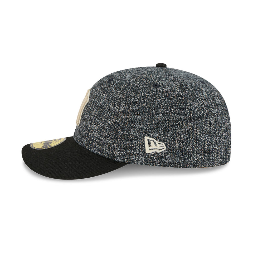 PC 59FIFTY Tweedy Cotton ニューヨーク・ヤンキース ブラック
