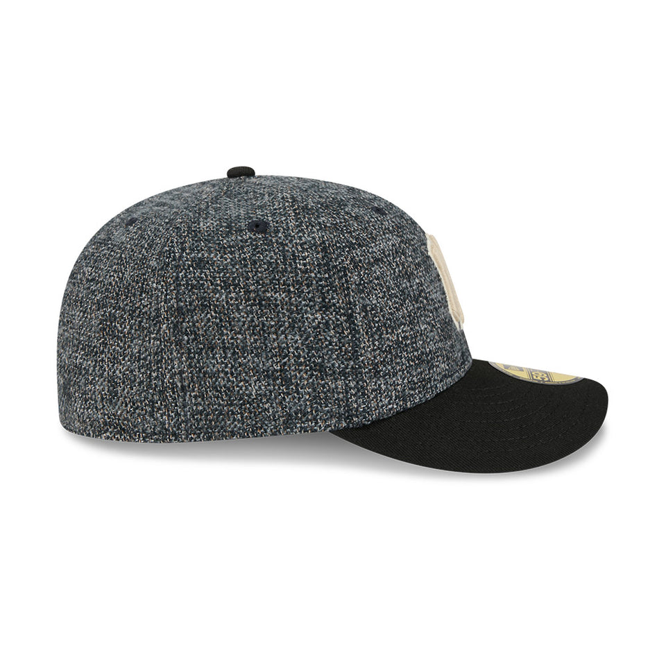 PC 59FIFTY Tweedy Cotton ニューヨーク・ヤンキース ブラック