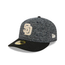 PC 59FIFTY Tweedy Cotton サンディエゴ・パドレス ブラック