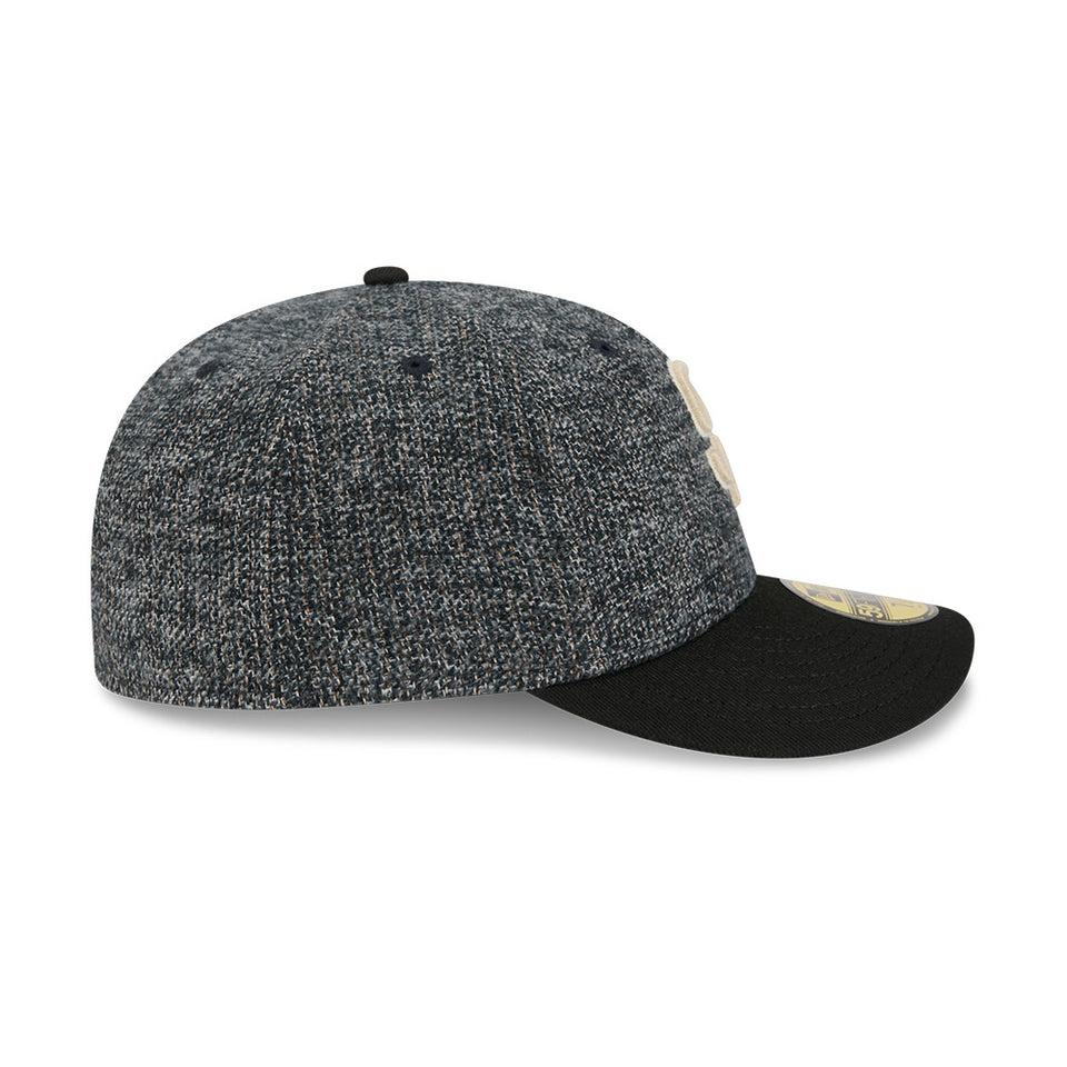 PC 59FIFTY Tweedy Cotton サンディエゴ・パドレス ブラック