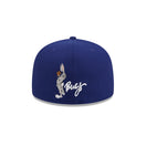 59FIFTY Looney Tunes x MLB ロサンゼルス・ドジャース バッグス・バニー ダークロイヤル