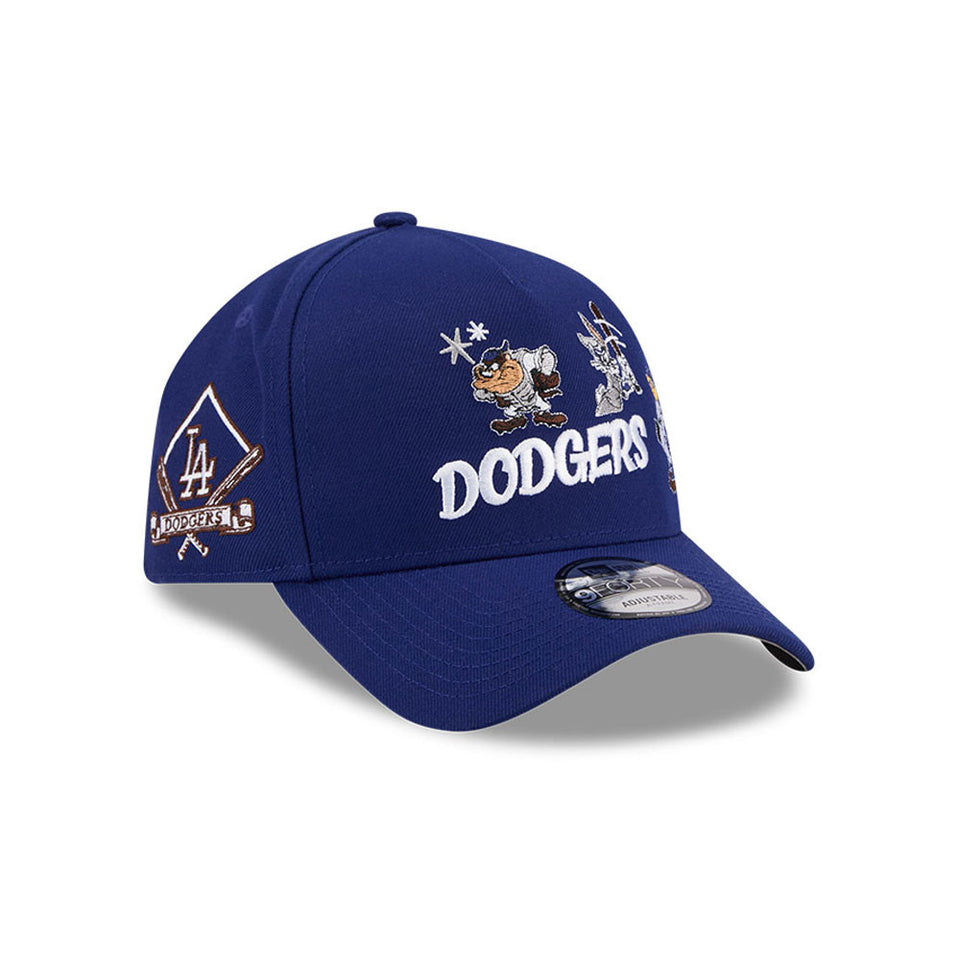 9FORTY A-Frame Looney Tunes x MLB ロサンゼルス・ドジャース ダークロイヤル
