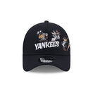 9FORTY A-Frame Looney Tunes x MLB ニューヨーク・ヤンキース ネイビー