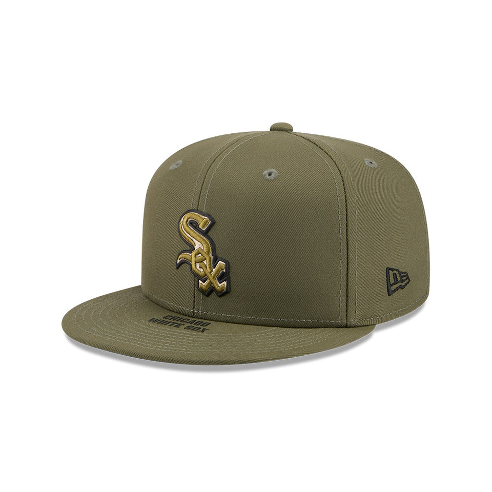 59FIFTY オンフィールド MLB 2026 Armed Forces Day シカゴ・ホワイトソックス ニューオリーブ