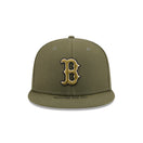 59FIFTY オンフィールド MLB 2026 Armed Forces Day ボストン・レッドソックス ニューオリーブ
