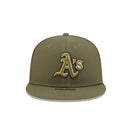 59FIFTY オンフィールド MLB 2026 Armed Forces Day アスレチックス ニューオリーブ