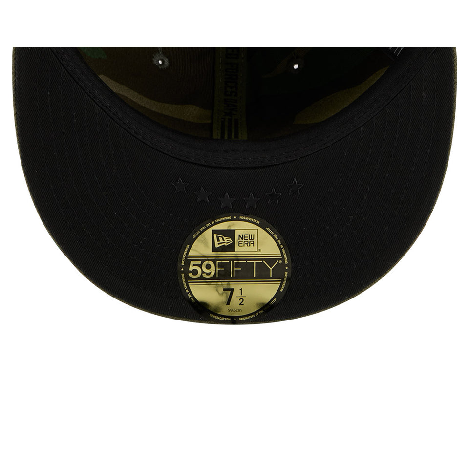 59FIFTY オンフィールド MLB 2026 Armed Forces Day セントルイス・カージナルス ニューオリーブ