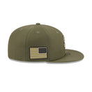 59FIFTY オンフィールド MLB 2026 Armed Forces Day サンディエゴ・パドレス ニューオリーブ