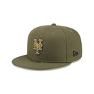 59FIFTY オンフィールド MLB 2026 Armed Forces Day ニューヨーク・メッツ ニューオリーブ