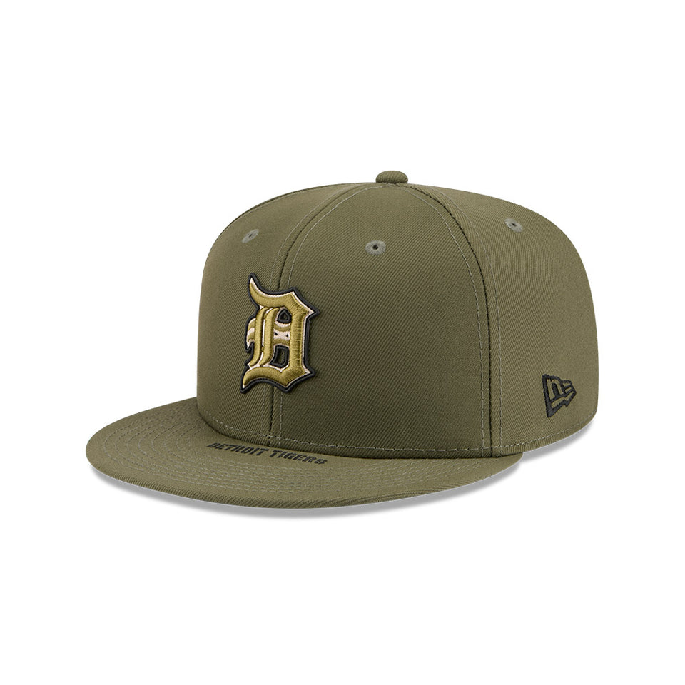 59FIFTY オンフィールド MLB 2026 Armed Forces Day デトロイト・タイガース ニューオリーブ