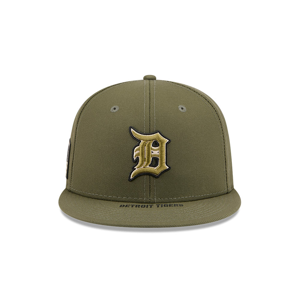 59FIFTY オンフィールド MLB 2026 Armed Forces Day デトロイト・タイガース ニューオリーブ