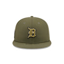 59FIFTY オンフィールド MLB 2026 Armed Forces Day デトロイト・タイガース ニューオリーブ