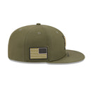 59FIFTY オンフィールド MLB 2026 Armed Forces Day デトロイト・タイガース ニューオリーブ
