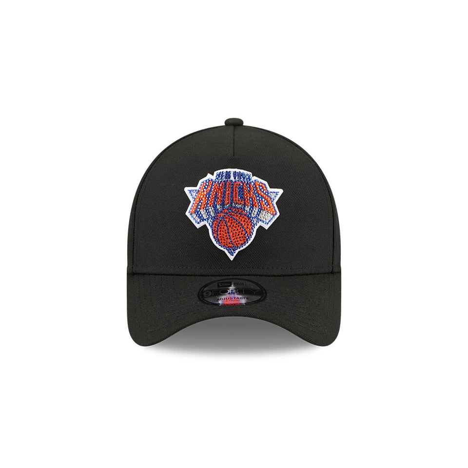 9FORTY A-Frame NBA Draft 2026 ニューヨーク・ニックス ラインストーン ブラック