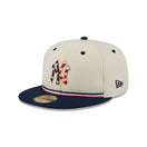 59FIFTY オンフィールド 2026 MLB 4th of July ニューヨーク・ヤンキース クロームホワイト