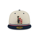 59FIFTY オンフィールド 2026 MLB 4th of July ロサンゼルス・ドジャース クロームホワイト